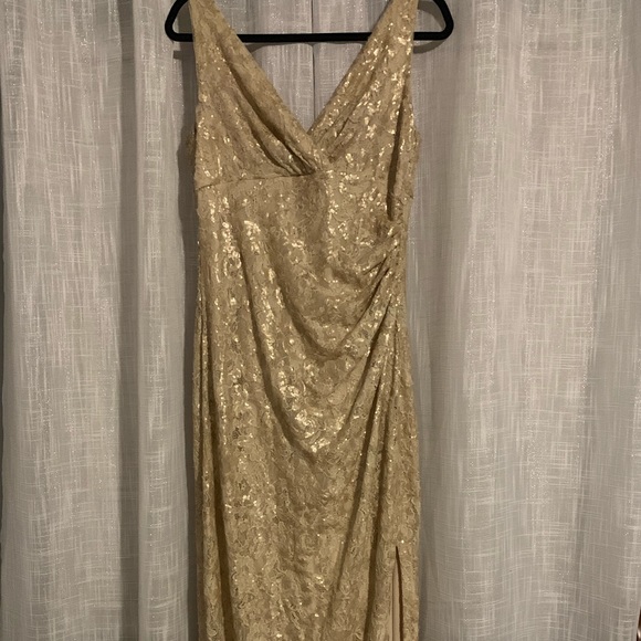 Ralph Lauren | Dresses | Ralph Lauren Long Sequence Dress | Poshmark